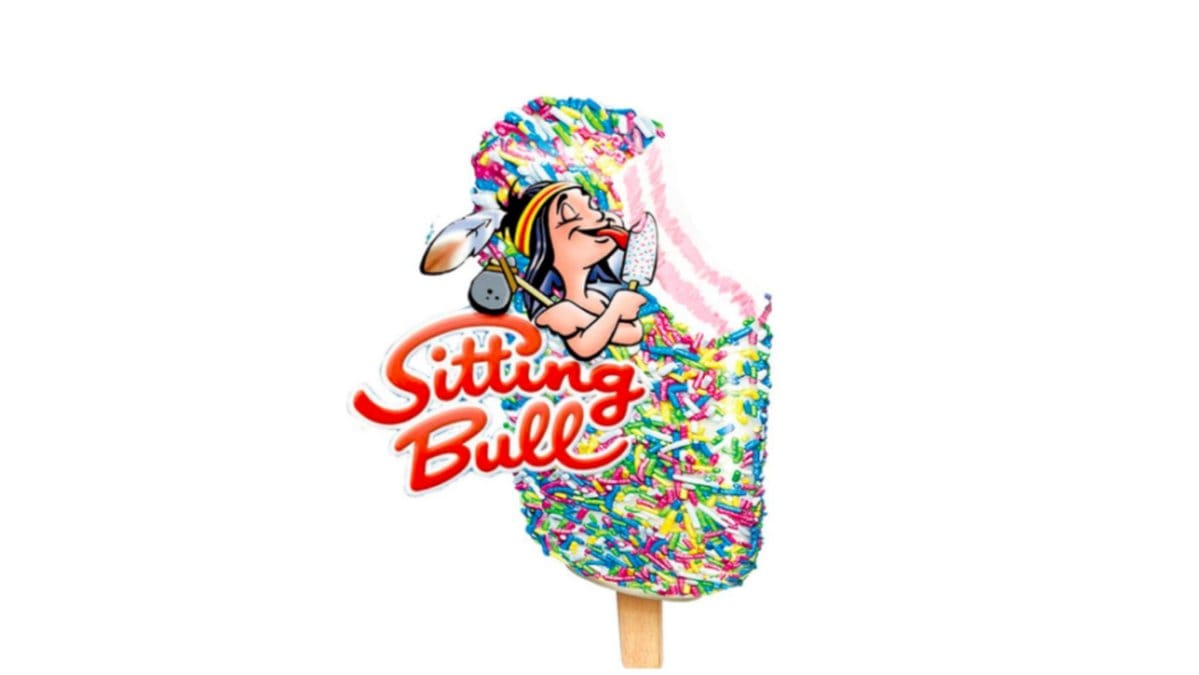 Triumf Glass ändrar förpackningen på glassen Sitting Bull.