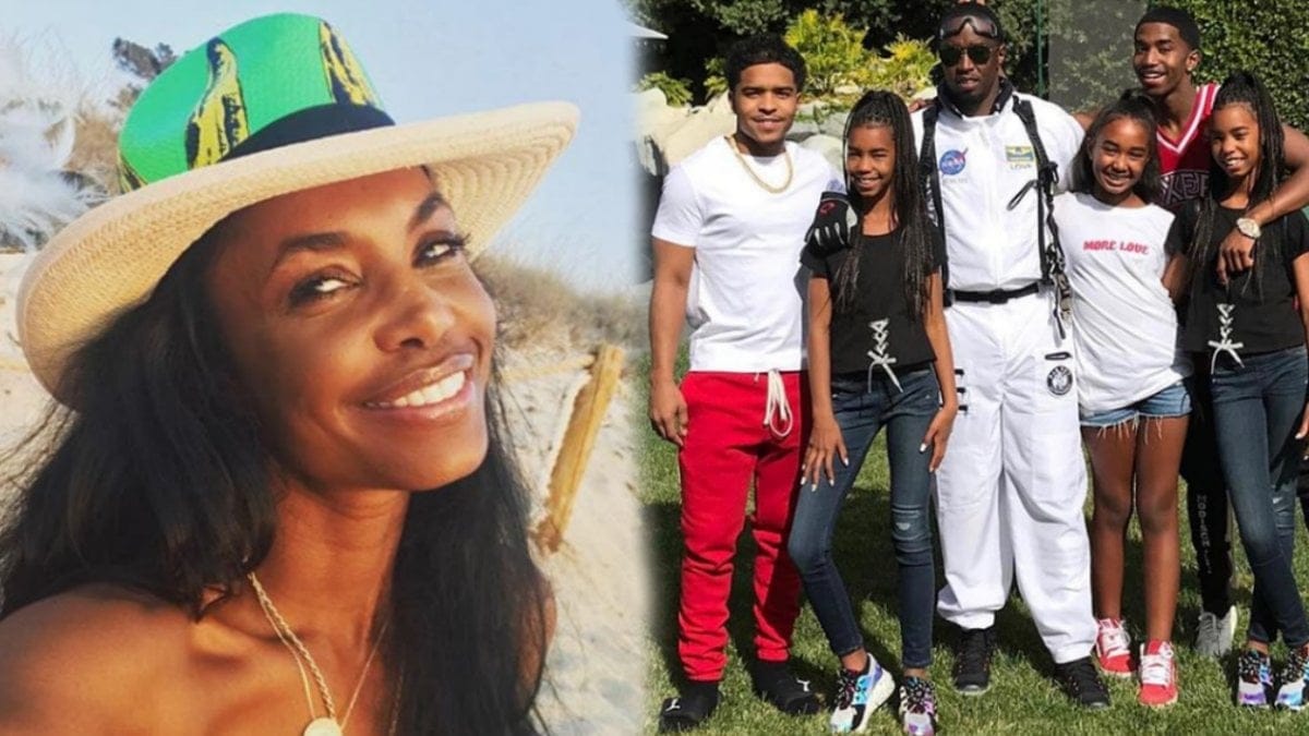Kim Porter och hennes familj