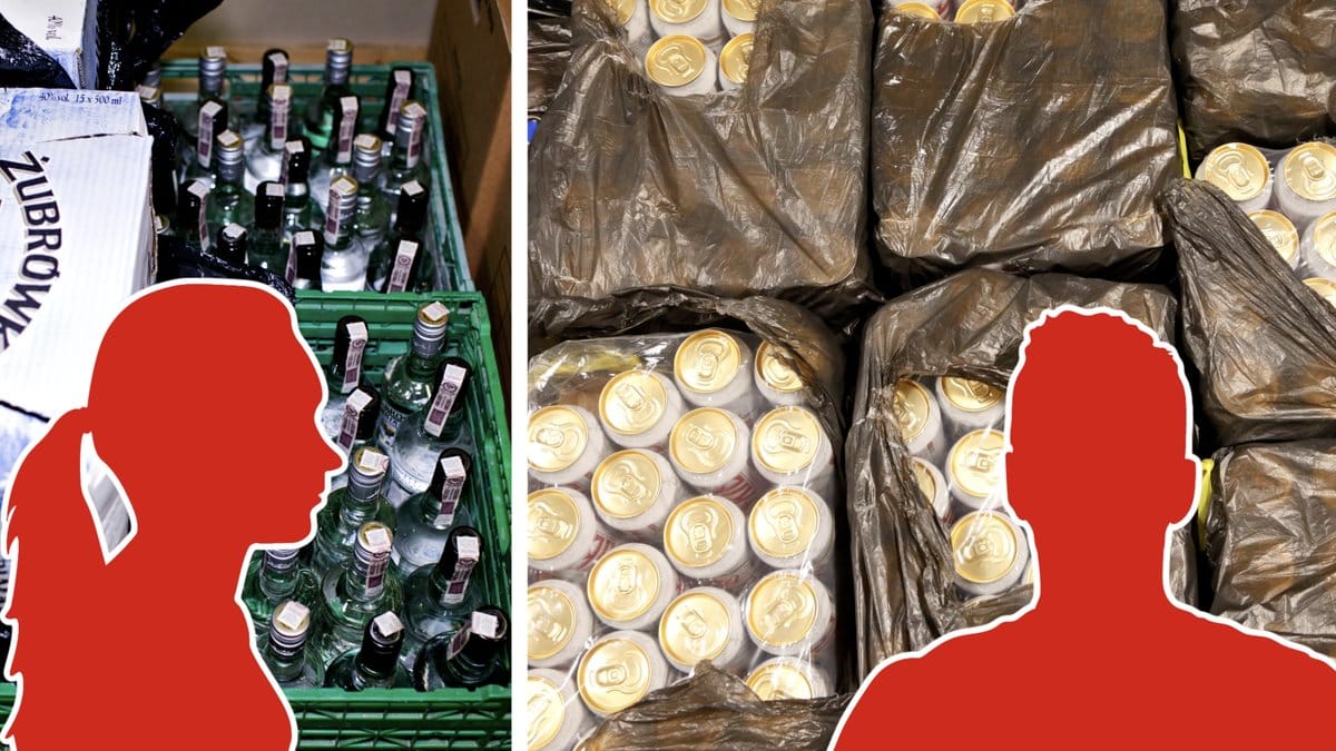 Paret döms för smuggling.