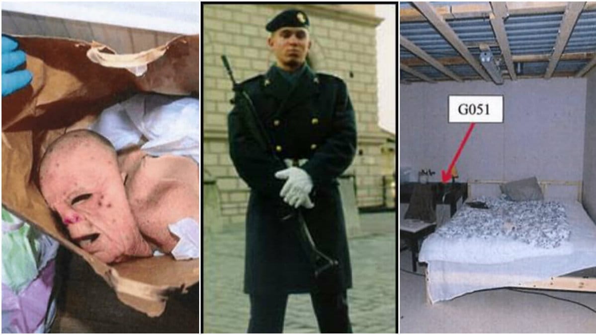 Läskiga masker, militärvapen och en sexbunker