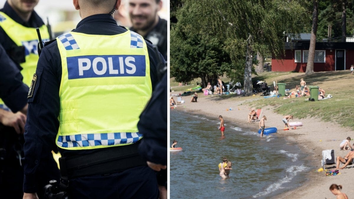 Polisens varning – det måste du tänka på vid badplatsen
