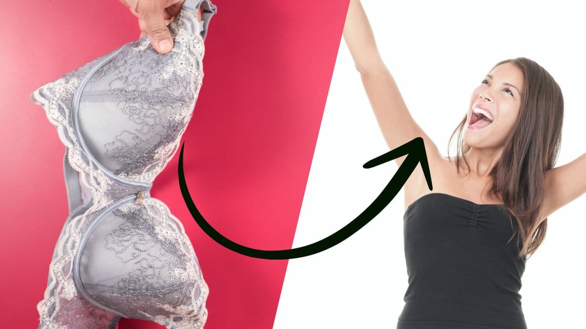 Tre anledningar till att skippa bh:n helt