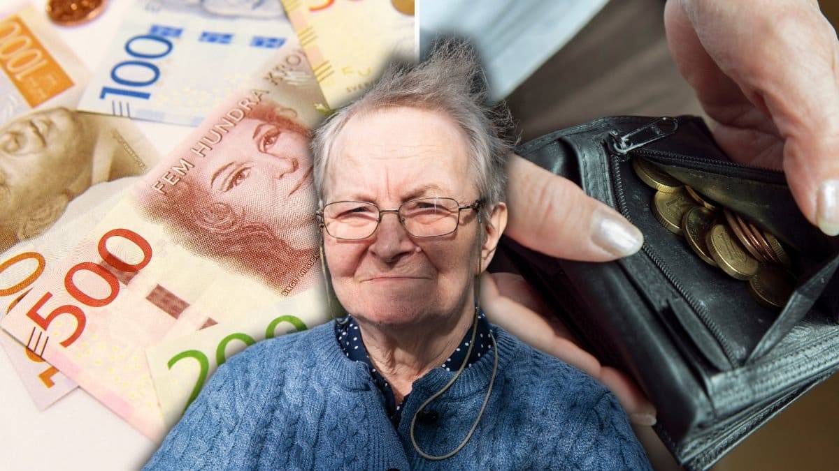 Pengar, plånbok med mynt och kvinna.