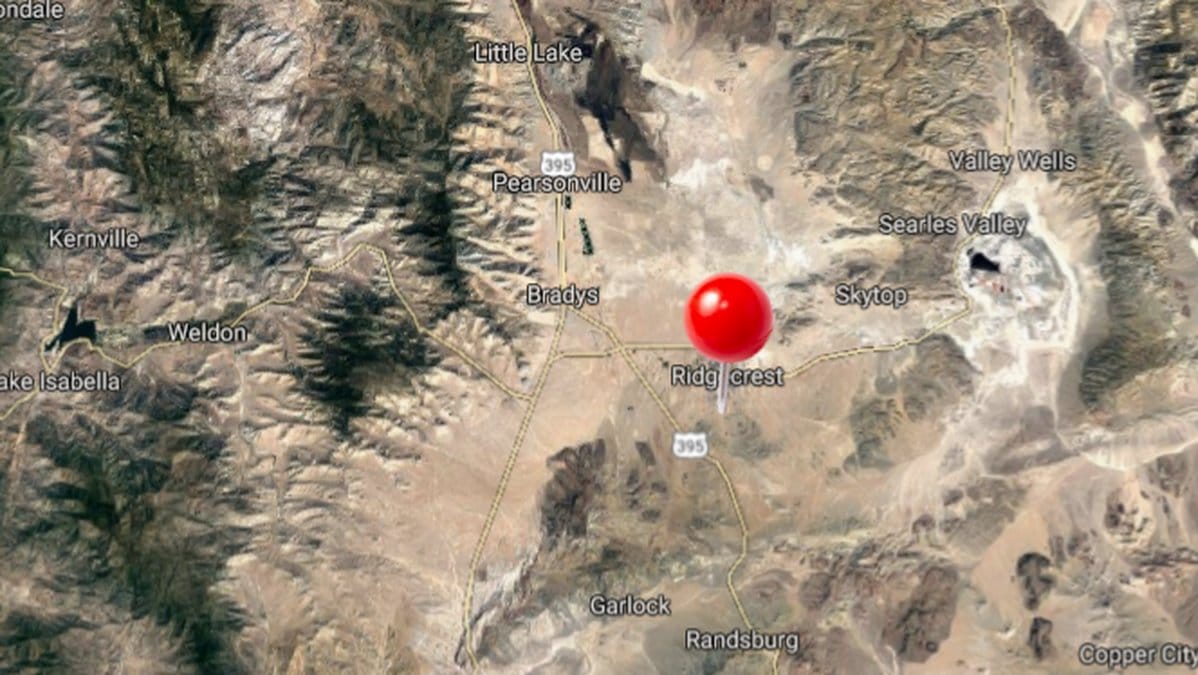 En ny jordbävning i USA ägde rum under lördagen.