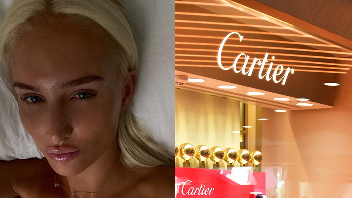 Lovisa Worge shoppar på Cartier