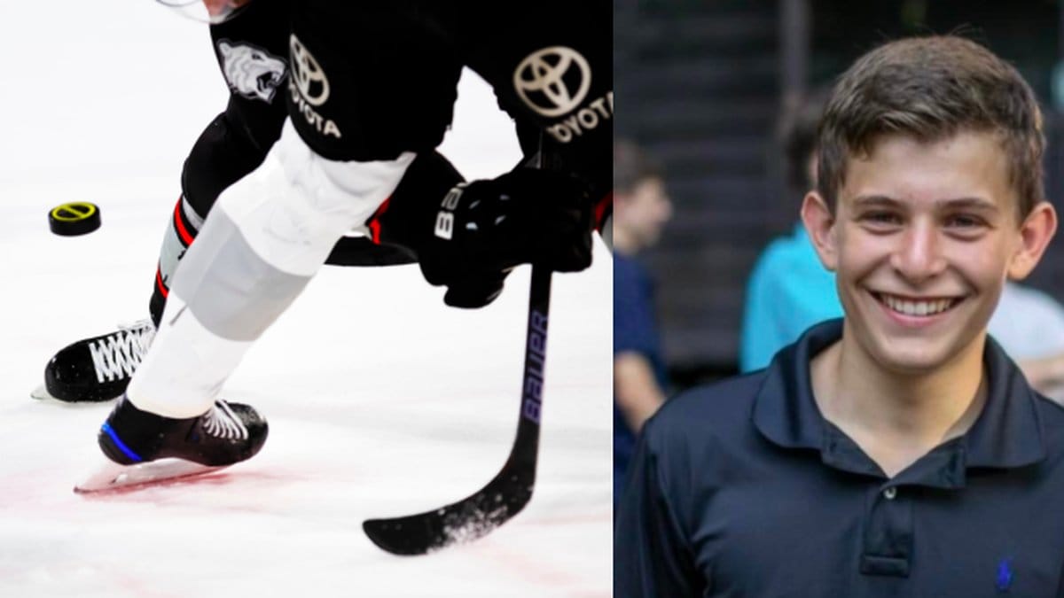 15 år gamla Teddy avled på sjukhus.