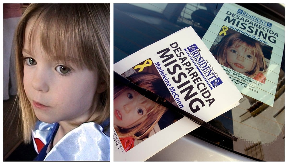 Madeleine McCann försvann för 15 år sedan.