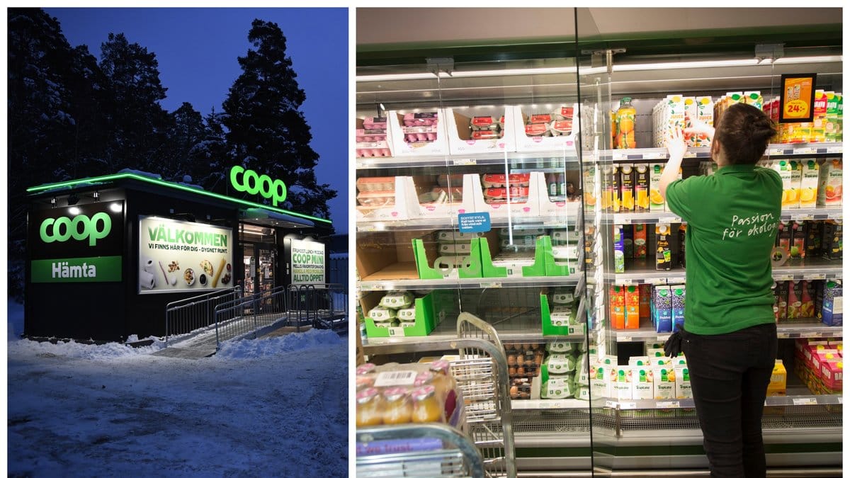 En Coop-anställd berättar om en udda rånsituation.