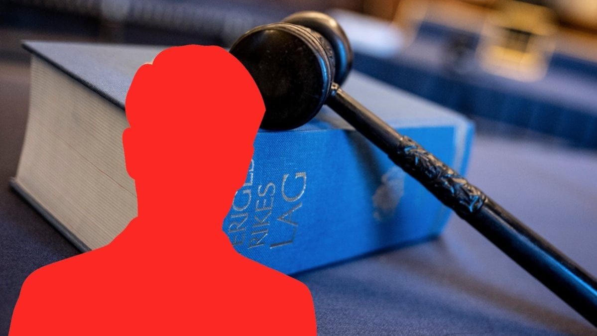 Mannen dömdes mot sitt nekande till fängelse i fyra år och tre månader.