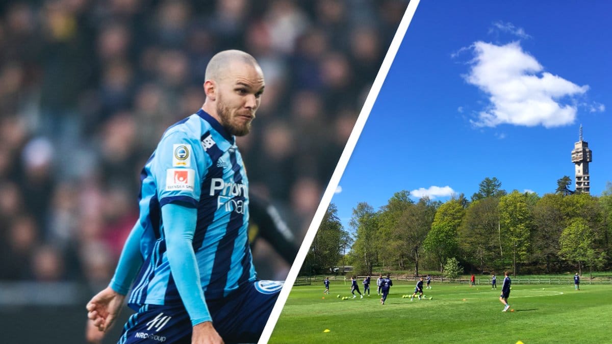 Marcus Danielsson är tillbaka i träning