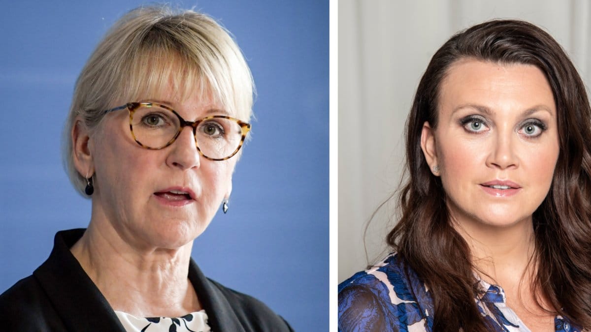 Margot Wallström och Camilla Läckberg har hamnat i storbråk.