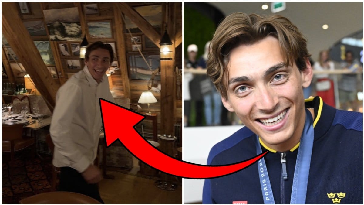 Armand Duplantis festar en hel del
