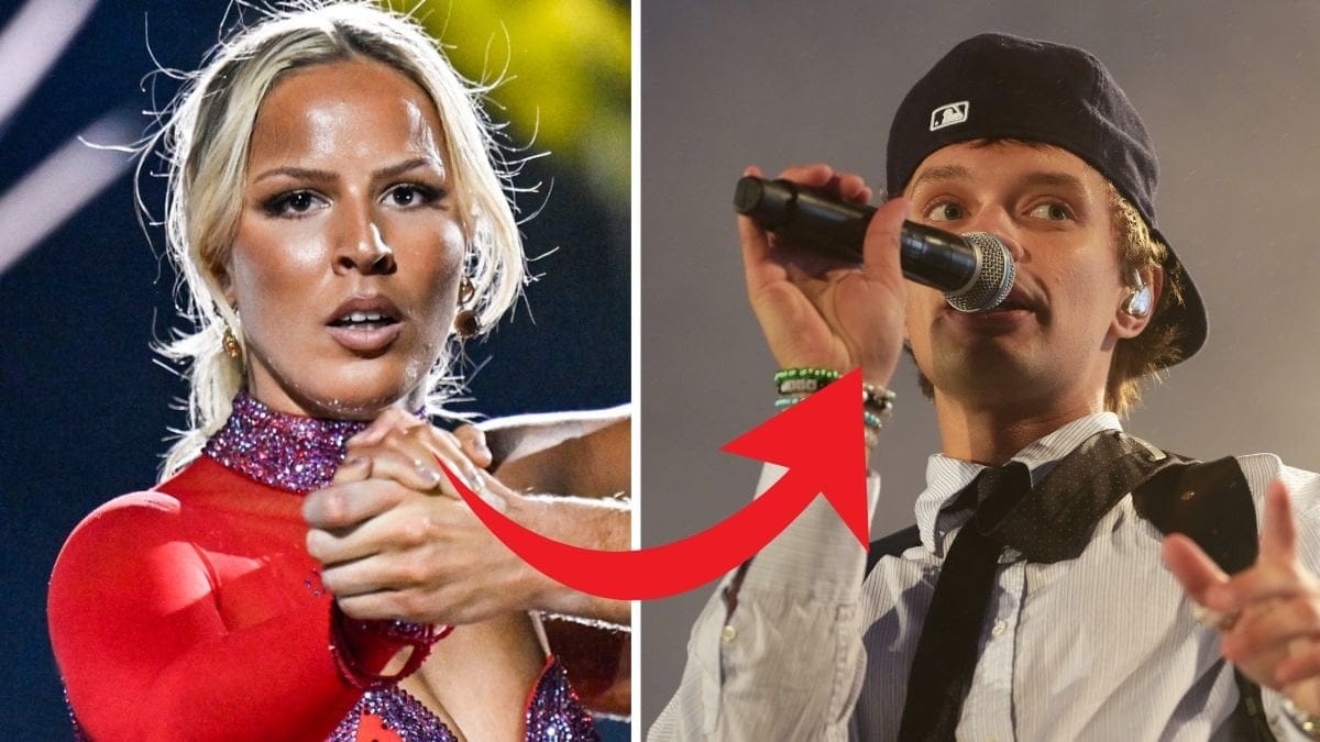 Perla Rainey Malmberg till vänster. Ludwig Kronstrand till höger.