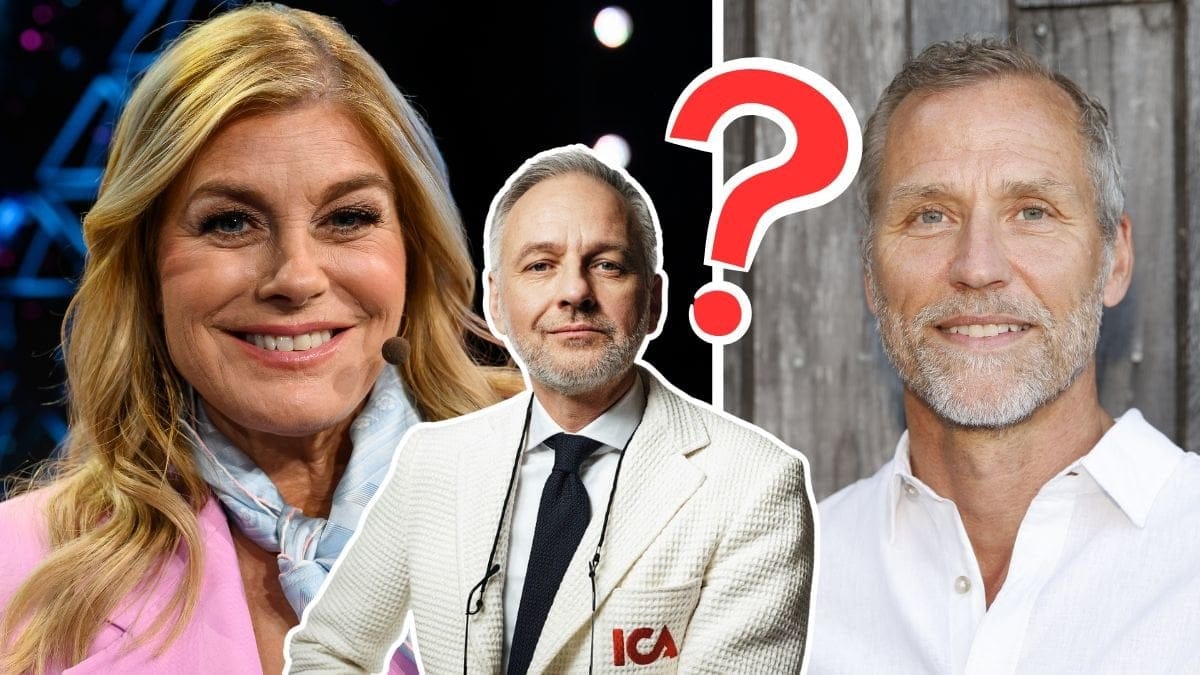 Pernilla Wahlgren, Björn Kjellman som Ica-Stig och Christian Bauer