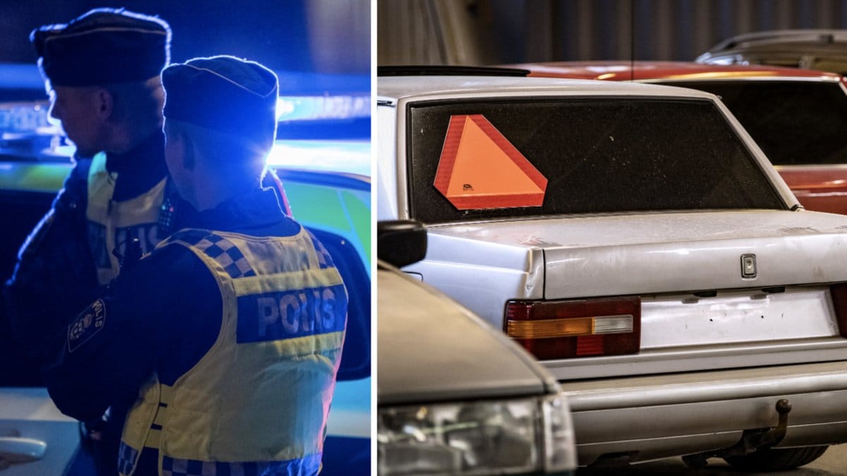A-traktor studsade fram på vägarna