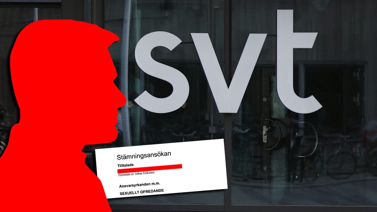 SVT-profilen åtalas för sexuellt ofredande