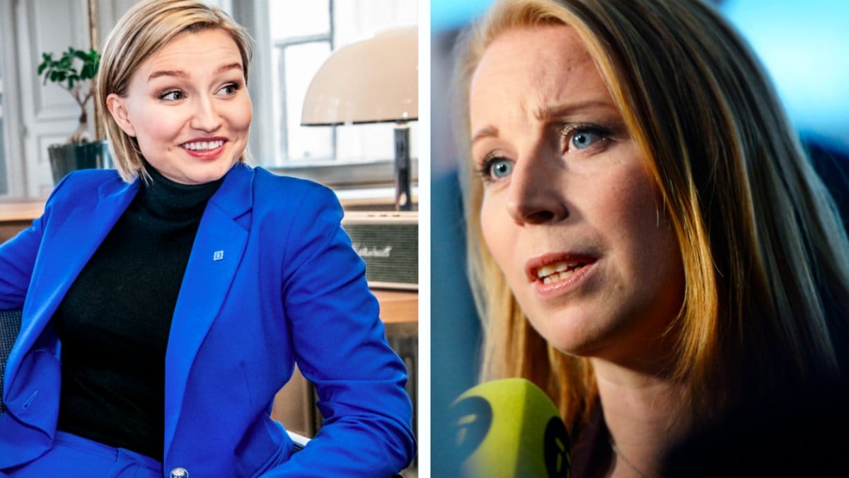 Ebba Busch Thor och Annie Lööf- 