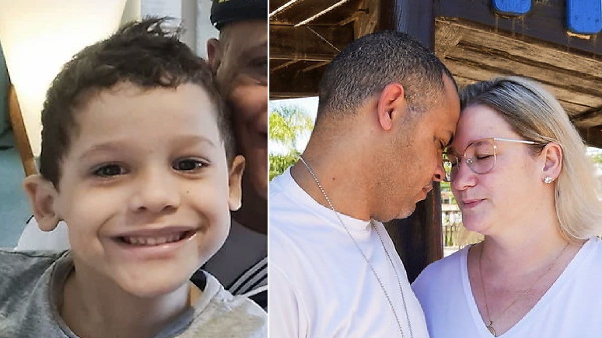 Neide Cunha och Bruno Amaral förlorade sin Bernando i en skolattack.