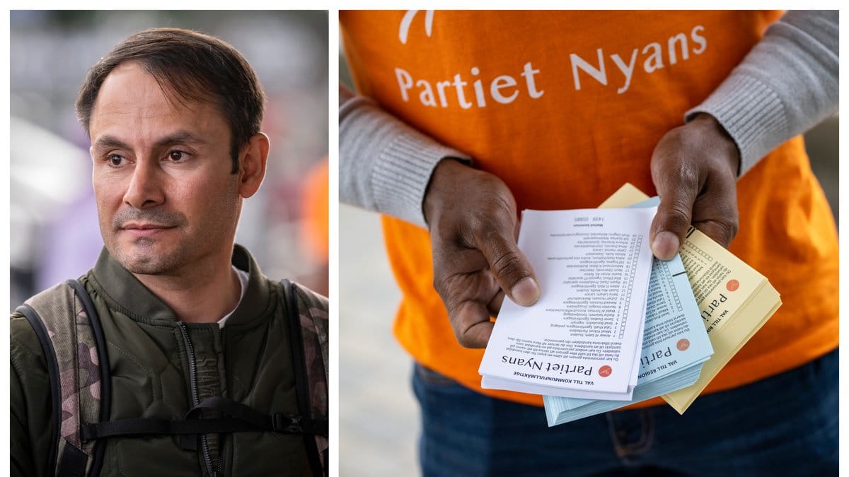 Mikail Yüksel är partiledare för Partiet Nyans.
