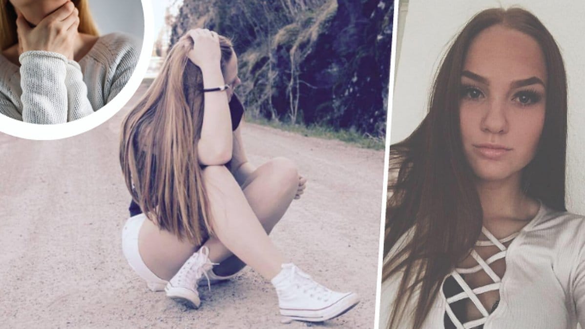 Amalie trodde anledningen till sin halsont var förkylning
