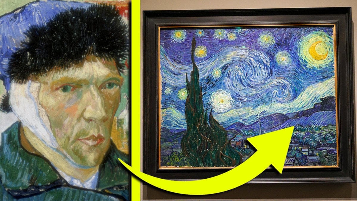 Vincent van Gogh och tavlan Starry Night