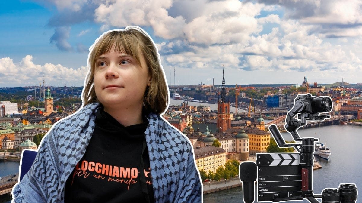 Greta Thunberg, Stockholm, kamera