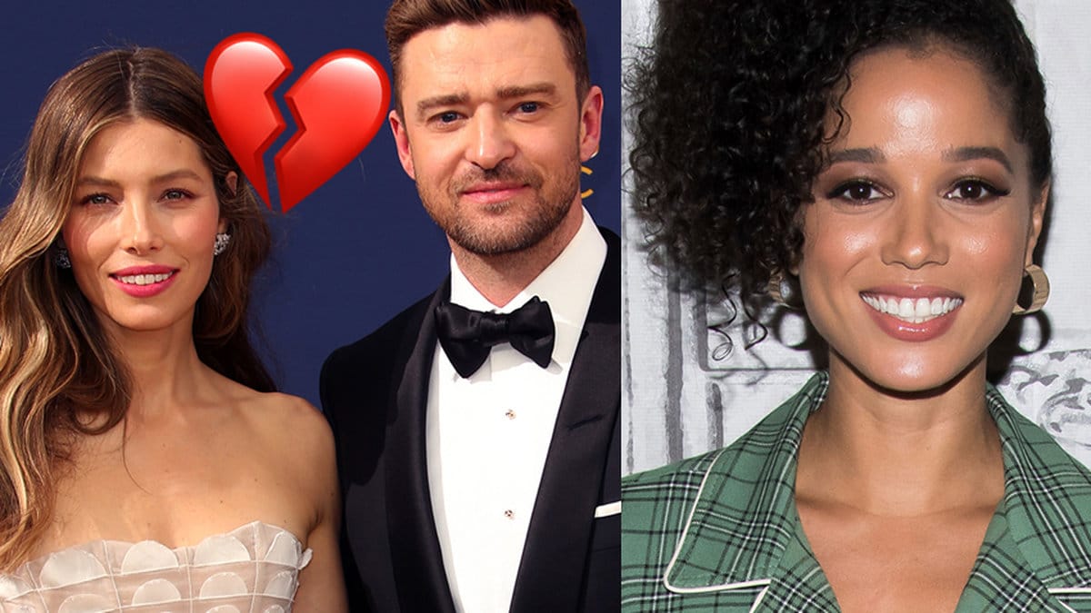 Justin Timberlake, Jessica Biel och Alisha Wainwright 