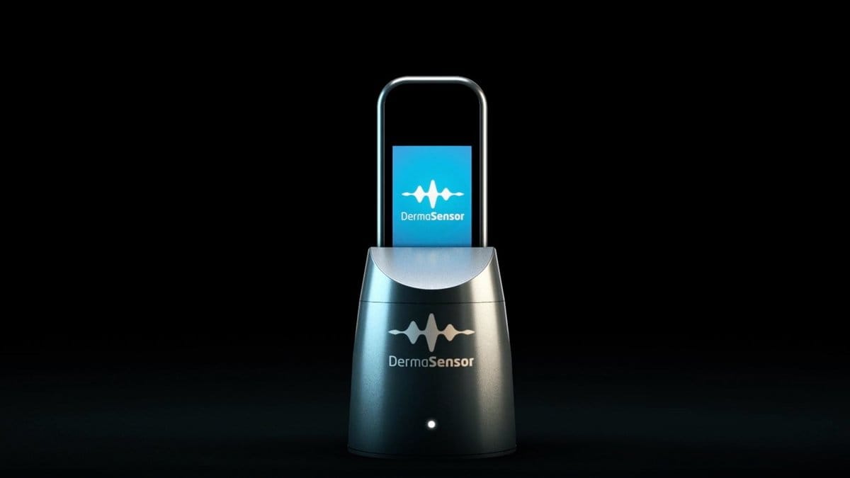 DermaSensor är ett AI-verktyg som kan upptäcka hudcancer.