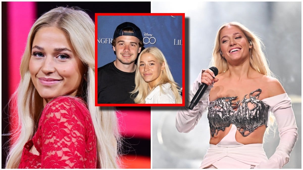 Klara Hammarström tävlar i Melodifestivalen 2025.