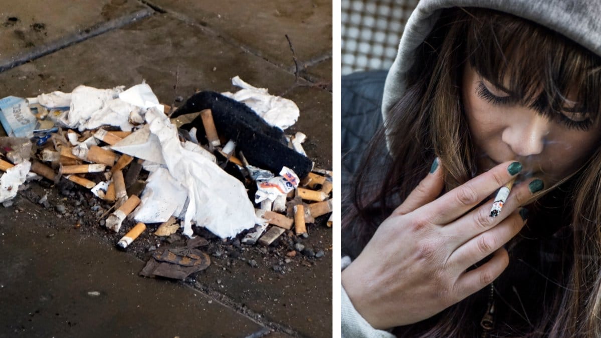 Nu blir det kriminellt att slänga cigg och tuggummi.