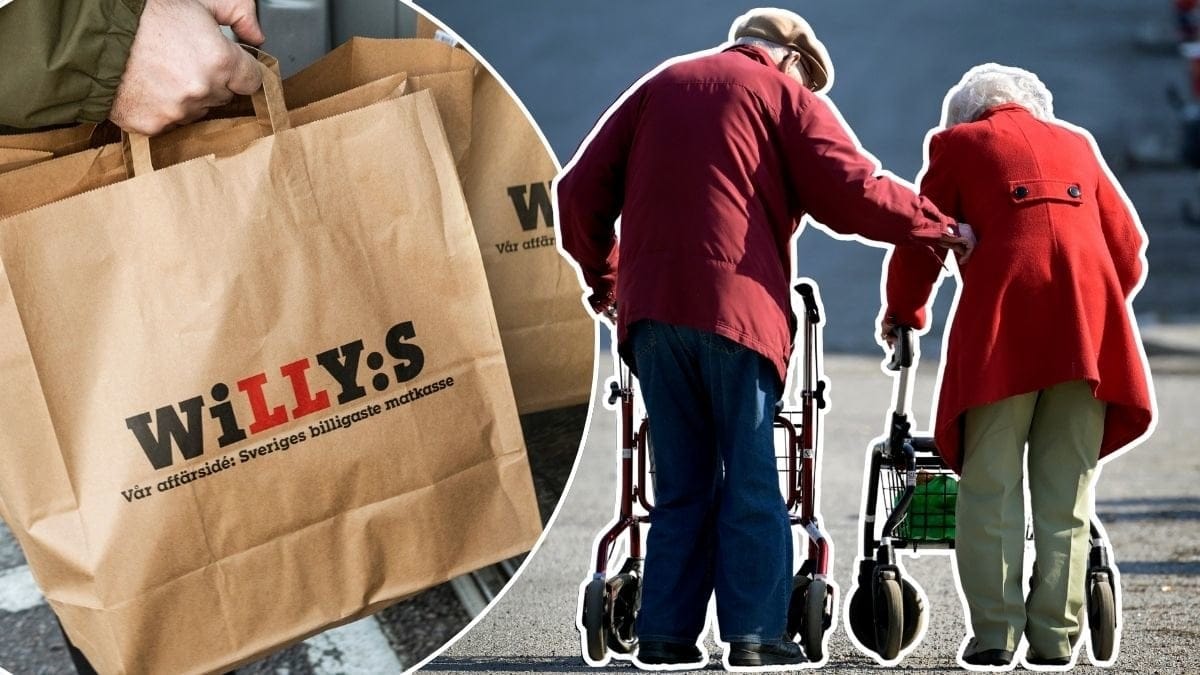 Bilder på en Willys-kasse och pensionärer.