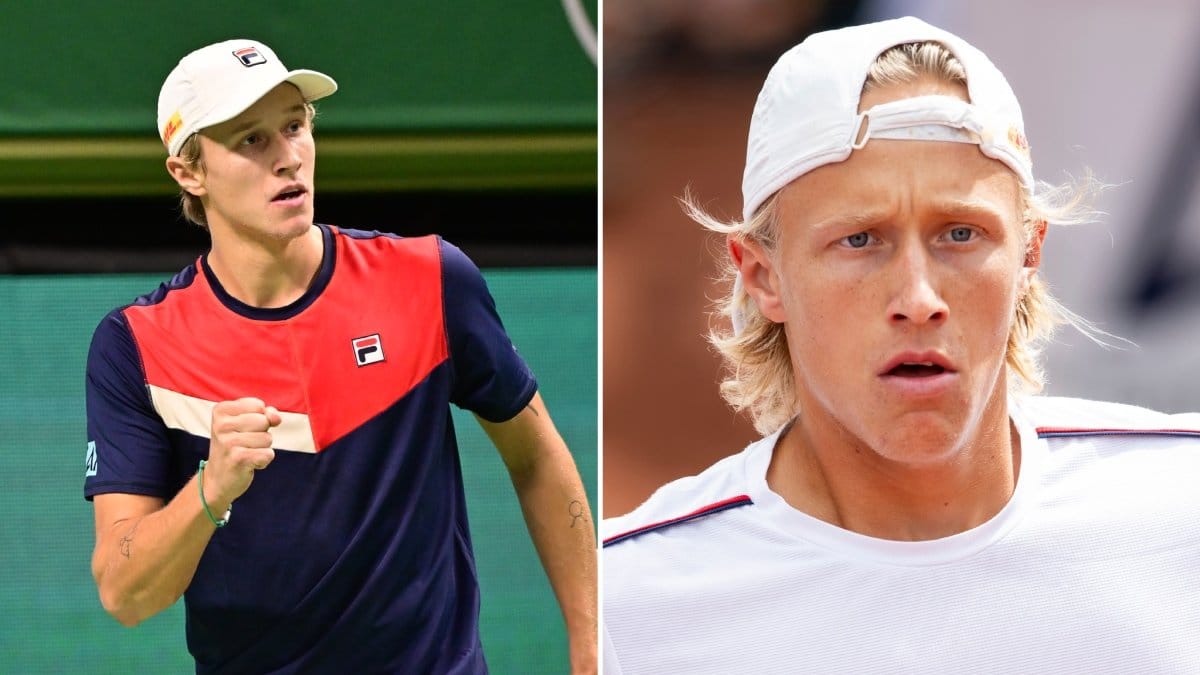 Leo Borg är tennisspelare, liksom sin pappa.