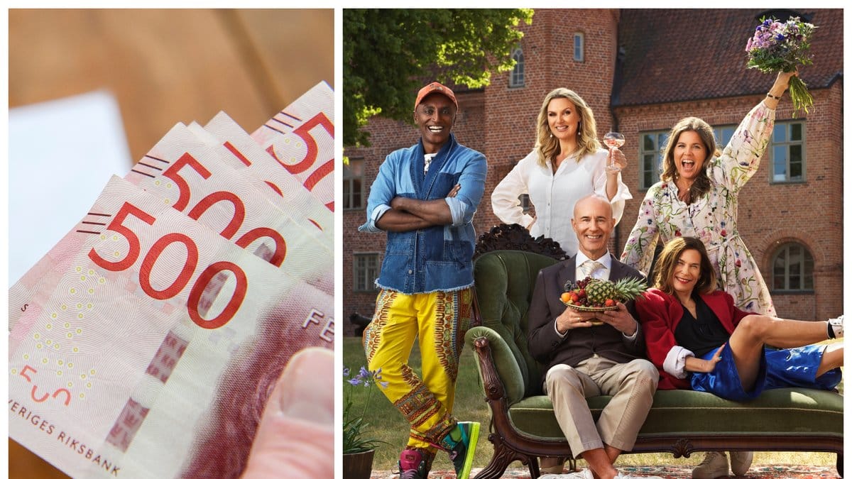 Stjärnorna på slottet har premiär i SVT den 30 december 2023.