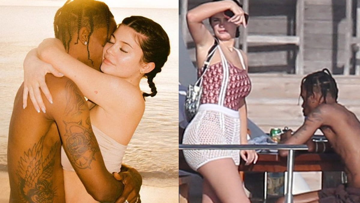 Kylie Jenner och Travis Scott.