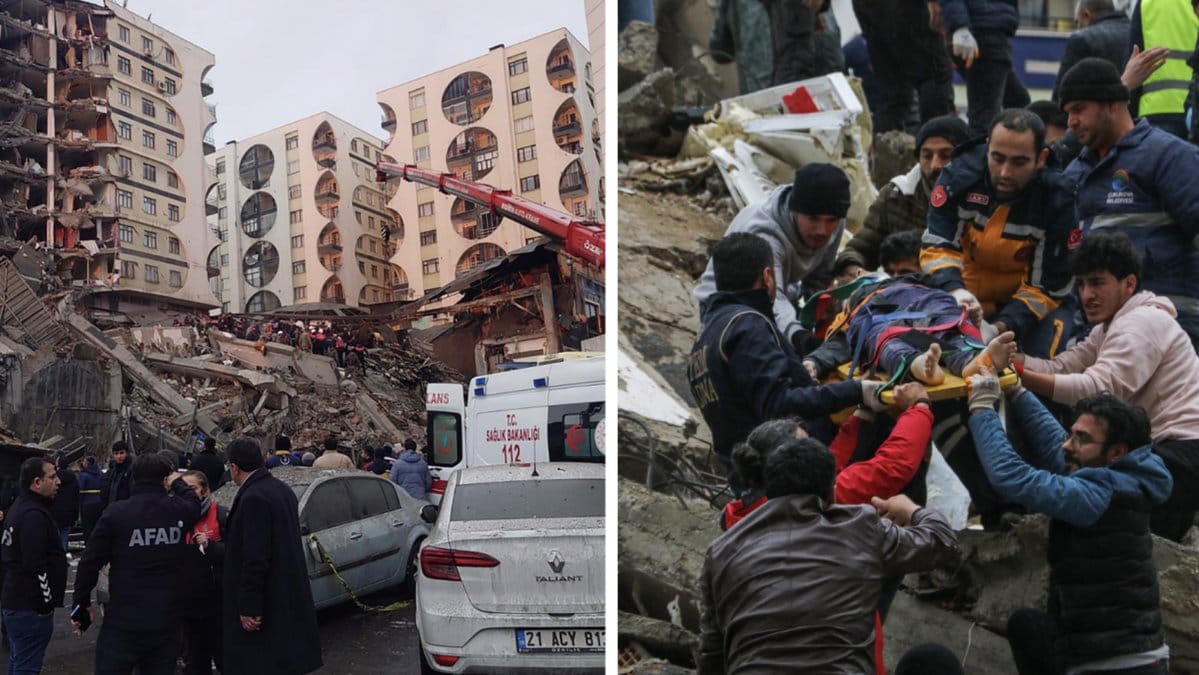 Över 1 500 döda i skalvet i Turkiet: Det här vet vi