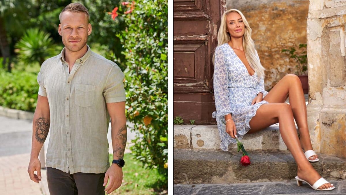 Pontus Bäck och Julia Franzén