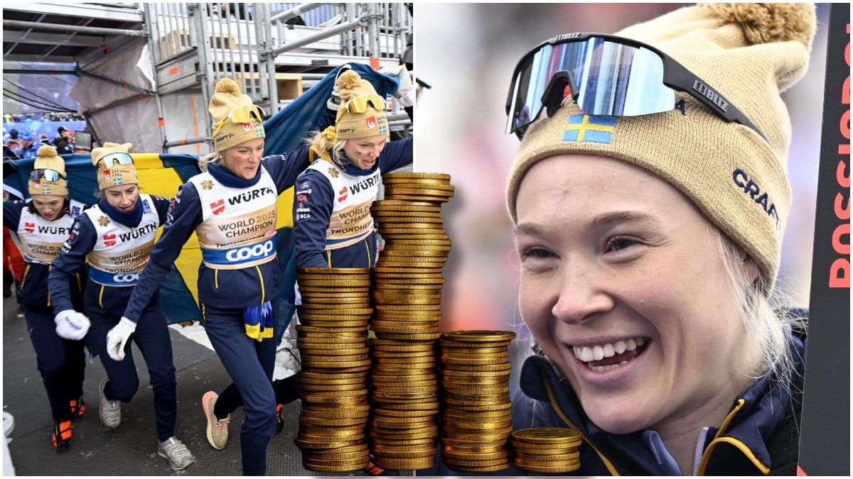 Så mycket pengar tjänade Jonna Sundling på VM