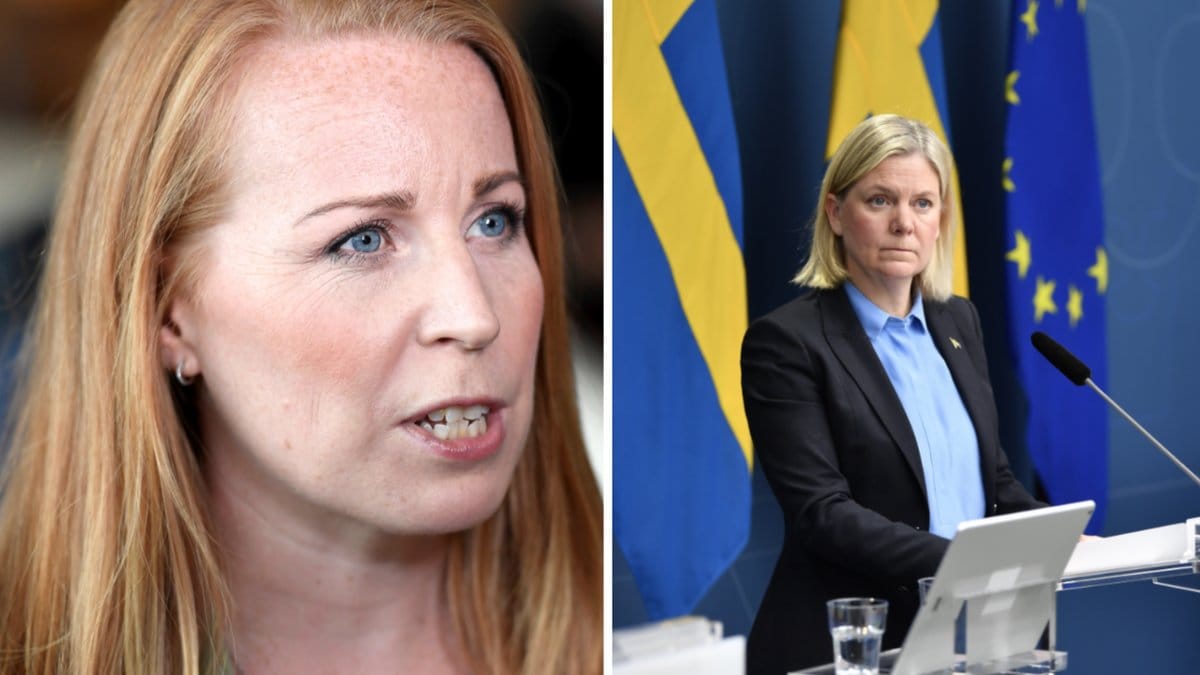 Annie Lööf och Magdalena Andersson.