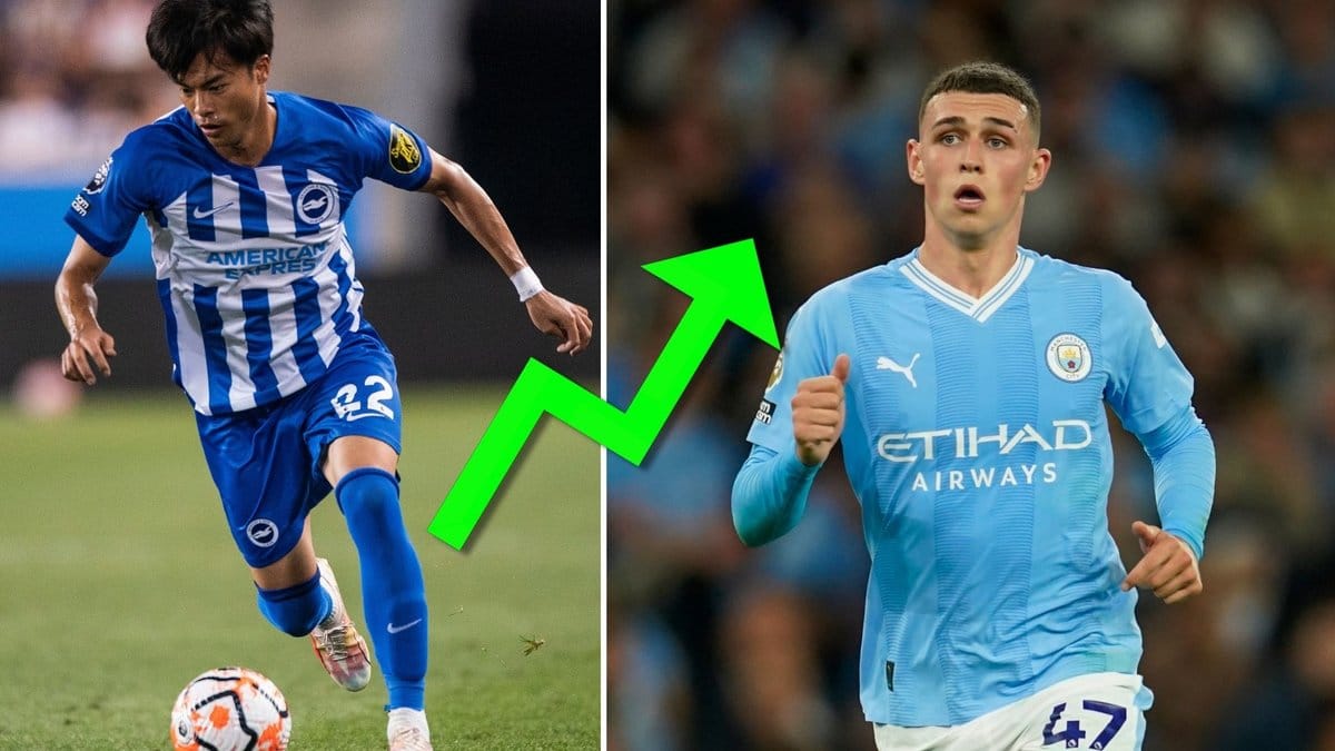 Mitoma och Foden är två heta spelare i Fantasy Premier League just nu.