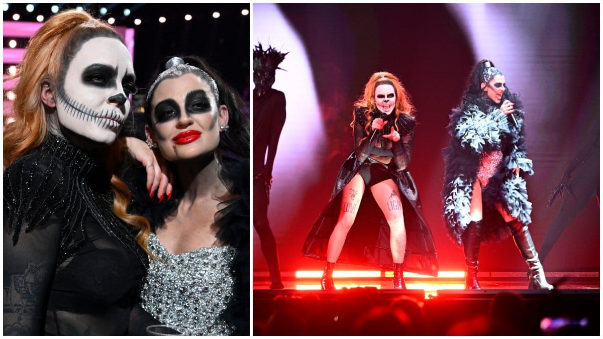 Scarlet gick vidare till finalkvalet i Melodifestivalen 2024.