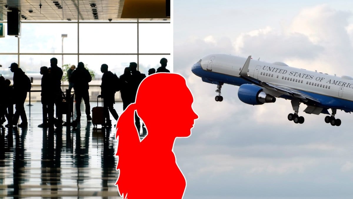 En 57-årig kvinna på en flygplats i Florida tog till en fruktansvärd åtgärd när hon nekades att ta med sin hund på planet