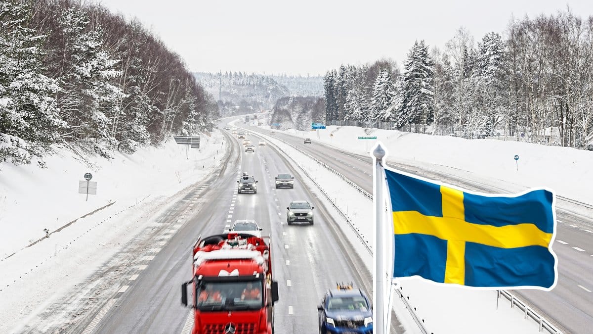 Bilar, Sverige, flaga