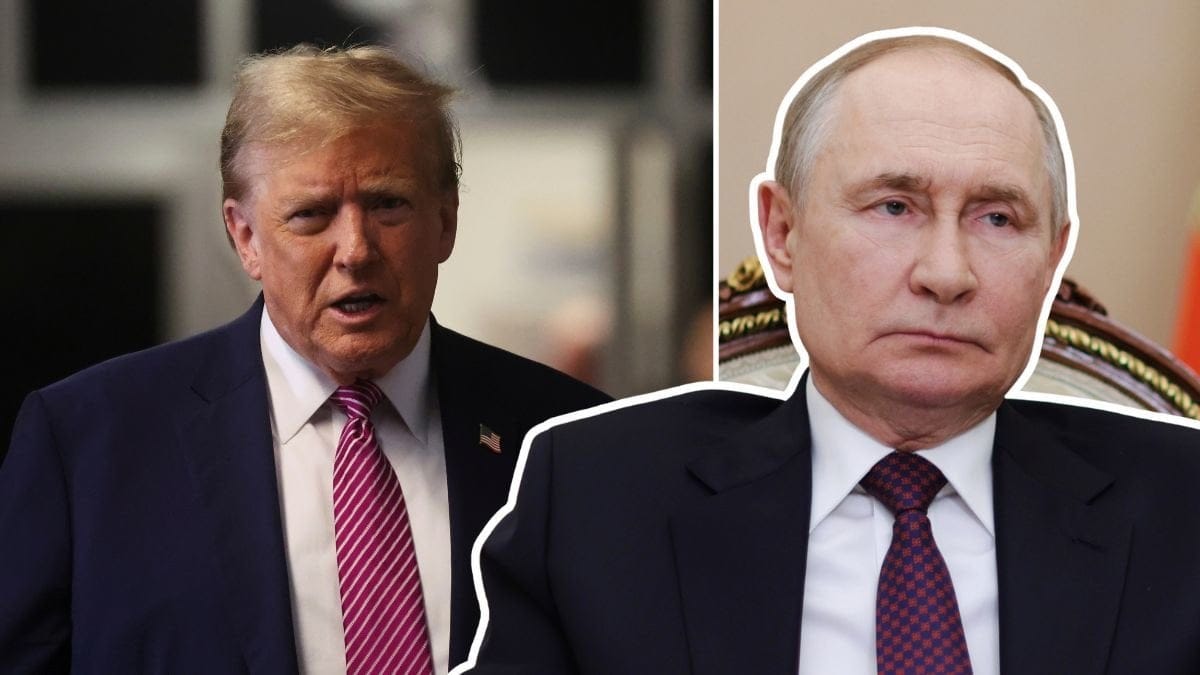 USA:s president Donald Trump och ryske presidenten Putin.
