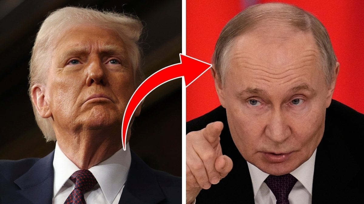 Donald Trump och Vladimir Putin