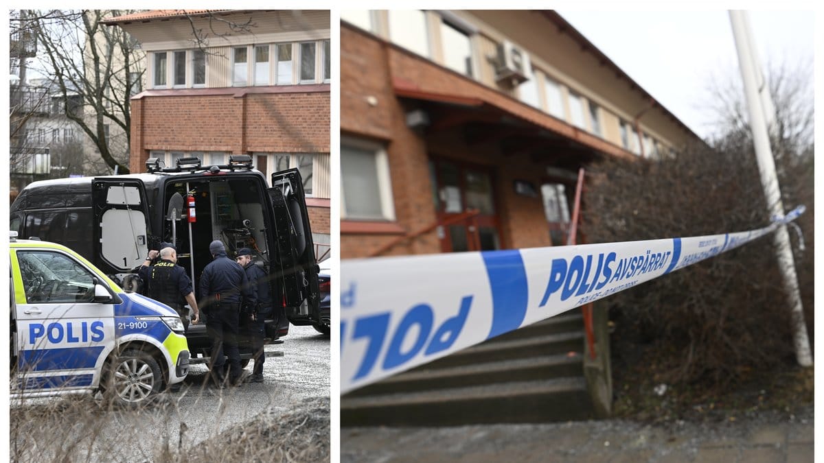 Polishuset i Enköping utrymdes under torsdagen.