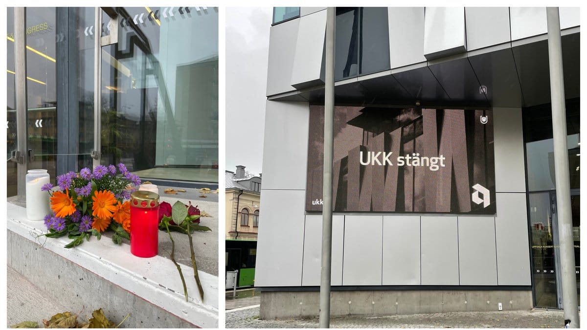 Två personer dog inne på Uppsala konsert och kongress under tisdagskvällen.