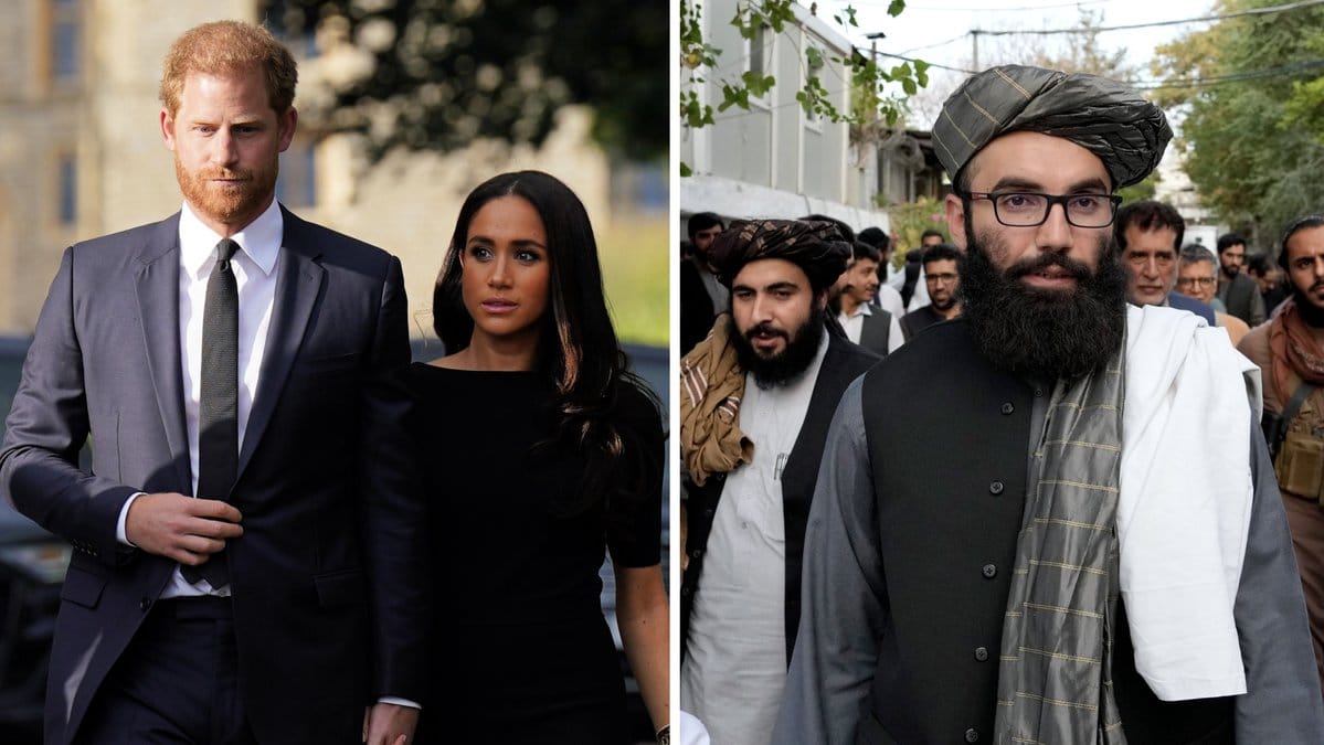 Talibantopp anklagar prins Harry för krigsbrott