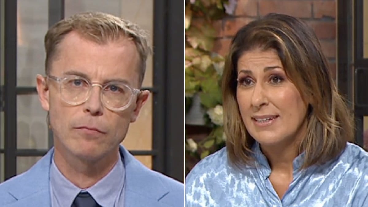 Thomas Ritter och Rania Shemoun Olsson är programledare för Nyhetsmorgon.