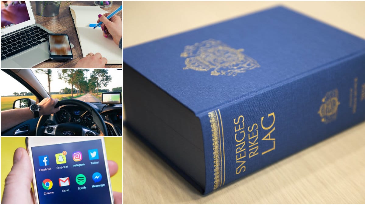 Åldergräns för samtycke på socialmedier, hämdporr och mobilförbud bakom ratten är några av de nya lagarna som träder i kraft 2018.