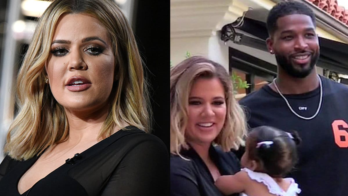 Khloe Kardashian och Tristan Thompson.